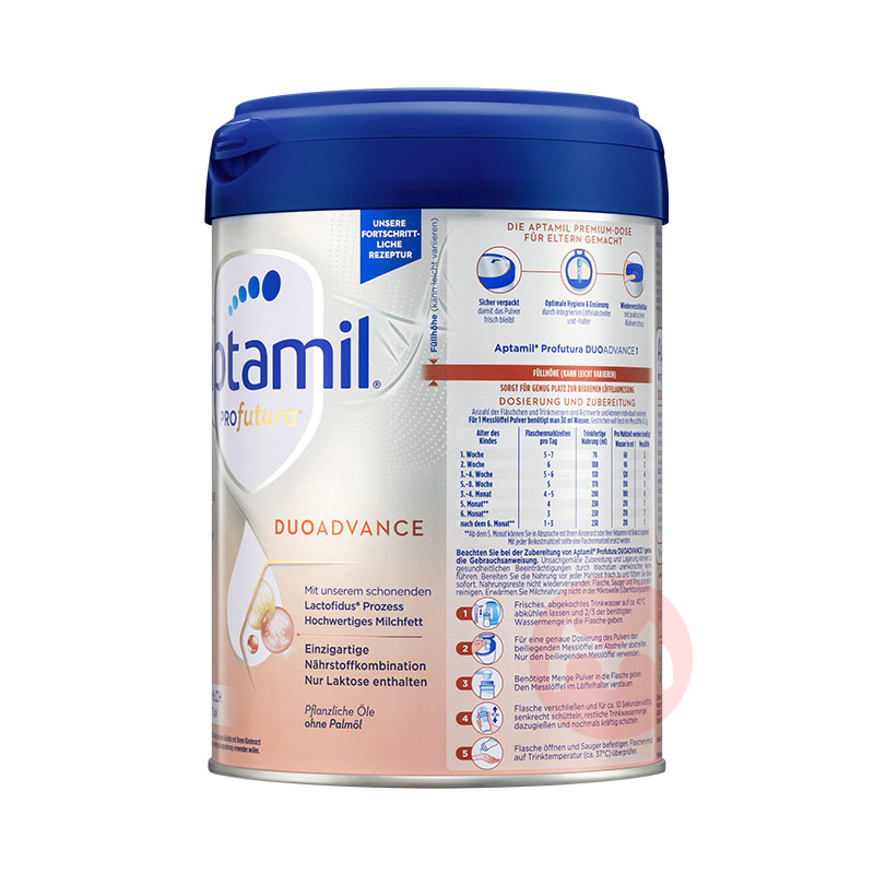 Aptamil ¹׽˫HMOӤ׶̷1 0-6 800g ¹ԭ