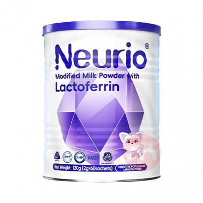 Neurio 新西兰纽瑞优乳铁蛋白调制乳粉 免疫版 2g*60袋 海外...