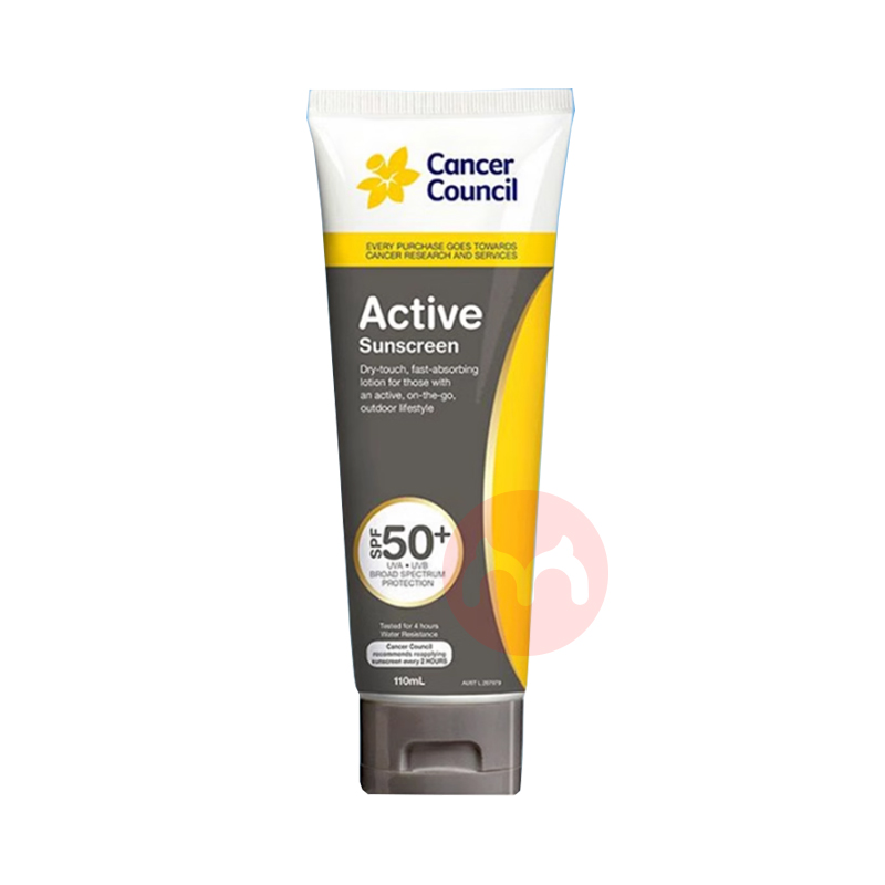 Cancer Council 澳洲澳美皙活力型身体防晒霜 110ml 海外本土原版