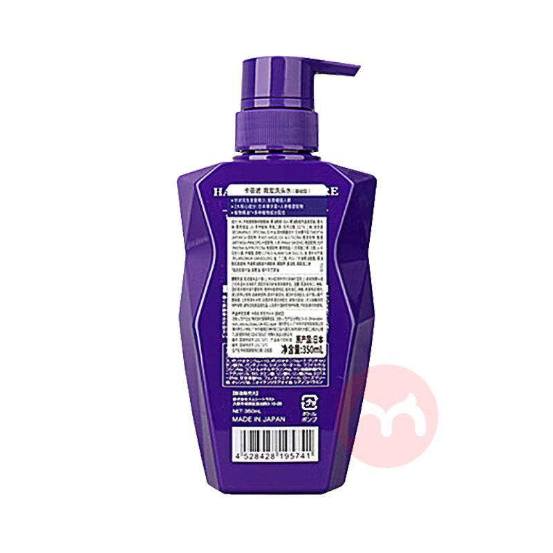 CABELO 日本卡蓓诺无硅油育发防脱洗发水基础型 350ml 海外本土原版