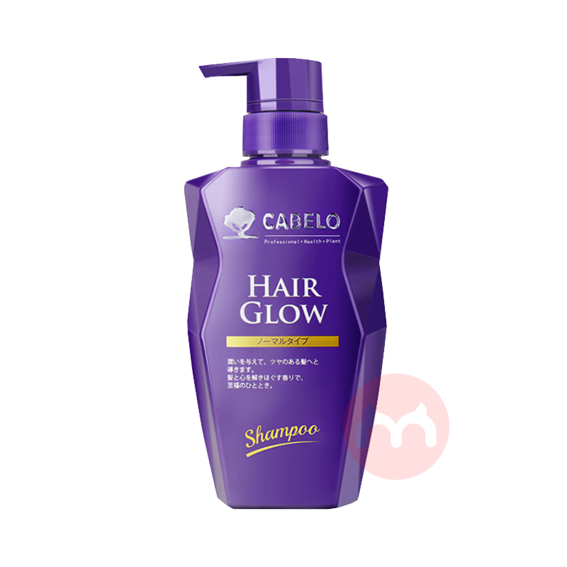 CABELO 日本卡蓓诺无硅油育发防脱洗发水基础型 350ml 海外本土原版