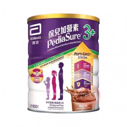 Abbott �۰����ౣ����Ӫ�ض�ͯ�ɳ��̷������ζ 3������ 850g ���Ȿ��ԭ��