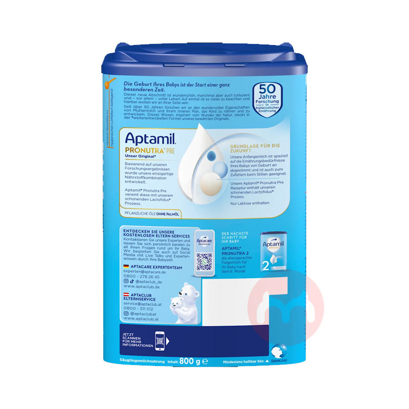 Aptamil ¹Ӥ׶̷pre 0-6 800g ¹ԭ