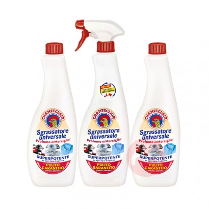 CHANTECLAIR 意大利大公鸡管家多能油污净600ml+替换装马...