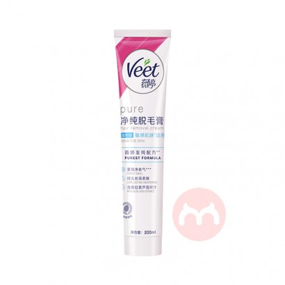 Veet 薇婷丝滑沁香温和护肤型脱毛膏 200g