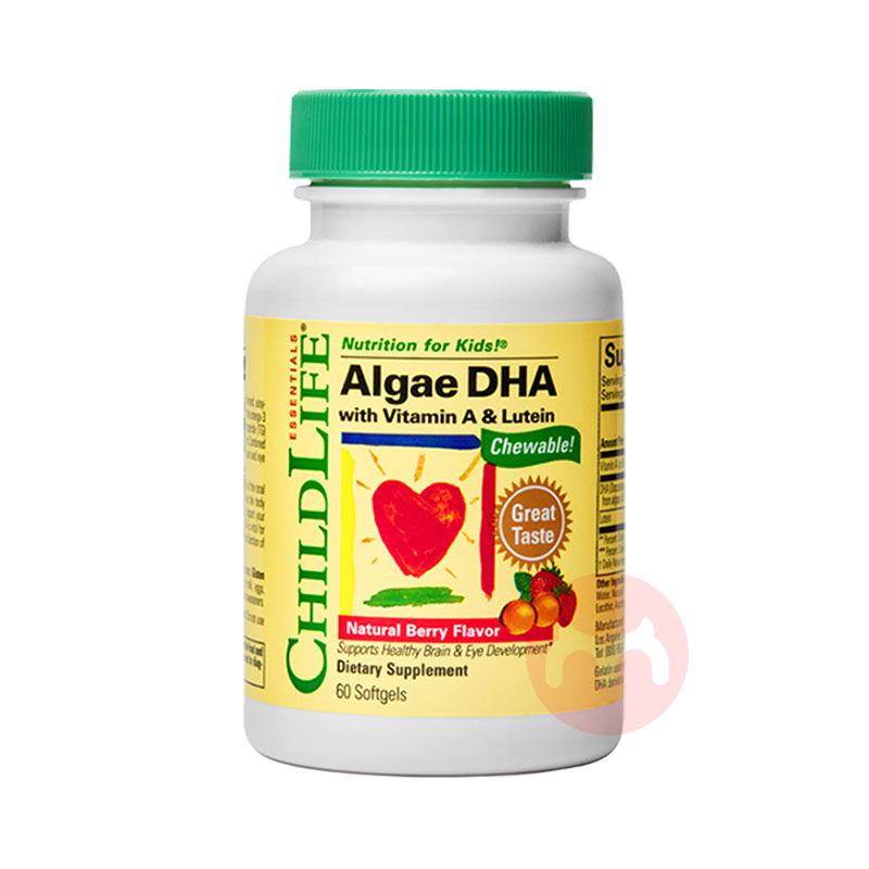 ChildLife ChildLifeͯDHA 60/ƿ Ȿԭ
