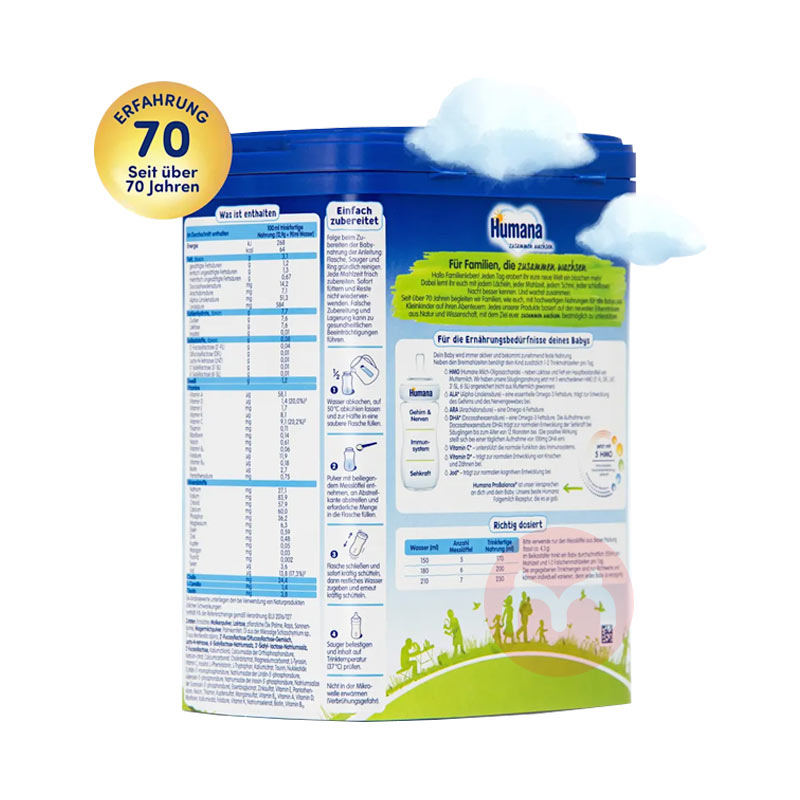 Humana ¹Ӥ׶̷1 0 750g ¹ԭ