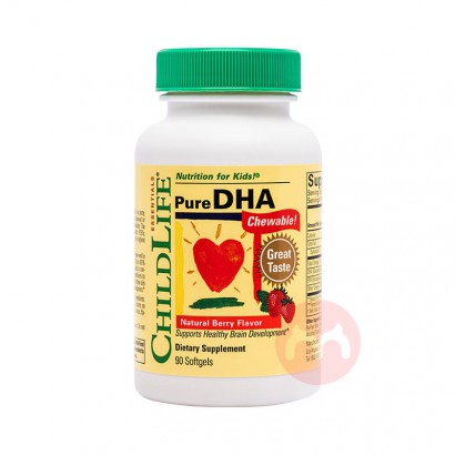 ChildLife 美国ChildLife儿童小金珠PureDHA 9...
