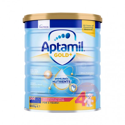 Aptamil �¼��°�������װ��ͯ�̷�4�� 3������ 900g ���Ȿ��ԭ��