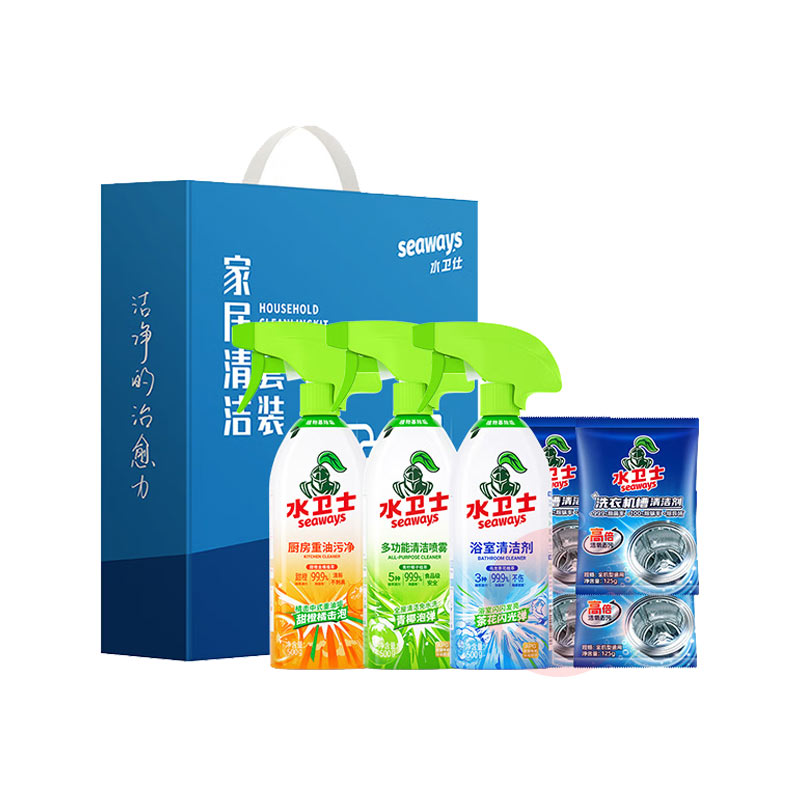 Seaways ˮʿ۾500g+๦500g+ԡ500g+ϴ»ϴ125g*4
