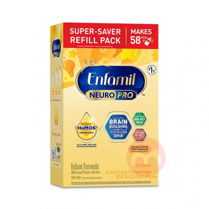 MeadJohnson �������޳�NeuroPro����HMOӤ�׶��䷽�̷�1�� 1.03kg ���Ȿ��ԭ��