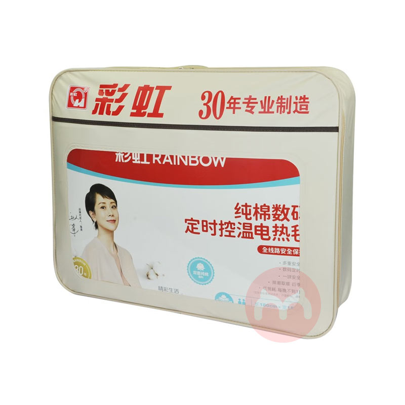 RAINBOW �ʺ�˫��˫�µ����¶�ʱ����˫�洿��˫�˵���̺ 180*150cm
