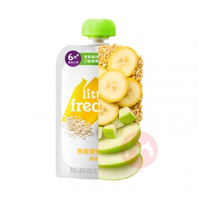 Little Freddie СƤ�����㽶ƻ����ʳ�� 100g