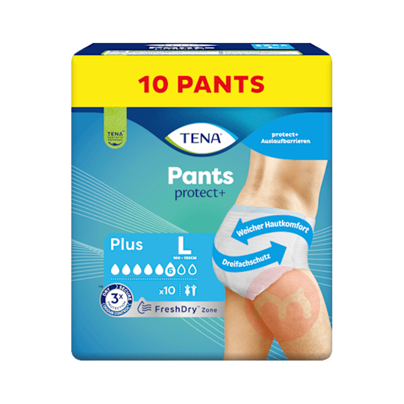 TENA �¹�TENA����ֽ�������ˮ L�� 10��װ ���Ȿ��ԭ��	