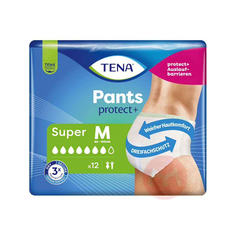 TENA �¹�TENA����ֽ����ߵ�ˮ�����տ� M�� 12��װ ���Ȿ��ԭ��