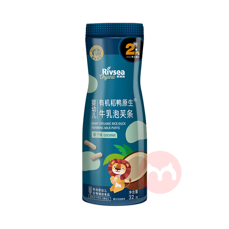 Rivsea ������Ӥ�׶��л���Ѽԭ��ţ����ܽ�� Ҭ��ζ 32g
