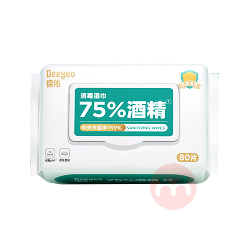 Deeyeo ����75%�ƾ�ʪ�� 80Ƭ*3��