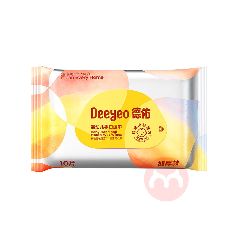 Deeyeo ����Ӥ���ֿ�С��ʪ�� 10Ƭ*20��