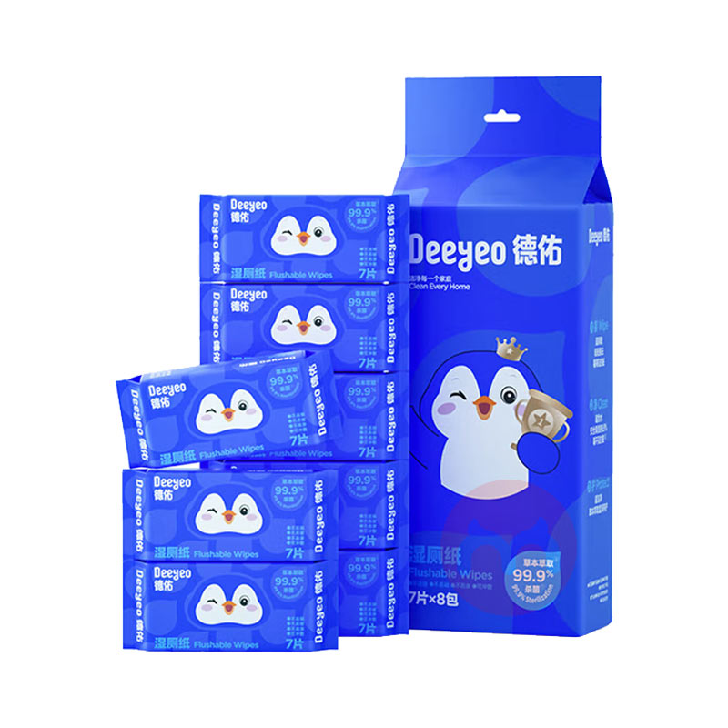 Deeyeo ��������ʪ��ֽ 7Ƭ*8��*3��