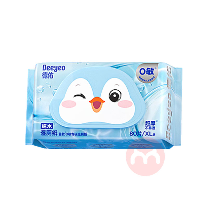 Deeyeo ���Ӵ�ˮʪ��ֽ������ 80Ƭ*6��