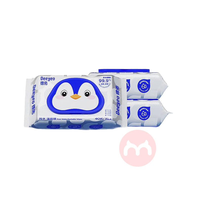 Deeyeo ���Ӵ�ˮʪ��ֽ 40��*3��