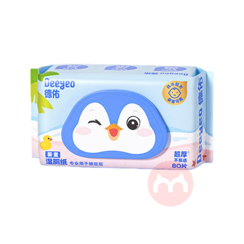 Deeyeo ����Ӥͯʪ��ֽ 80Ƭ*3��