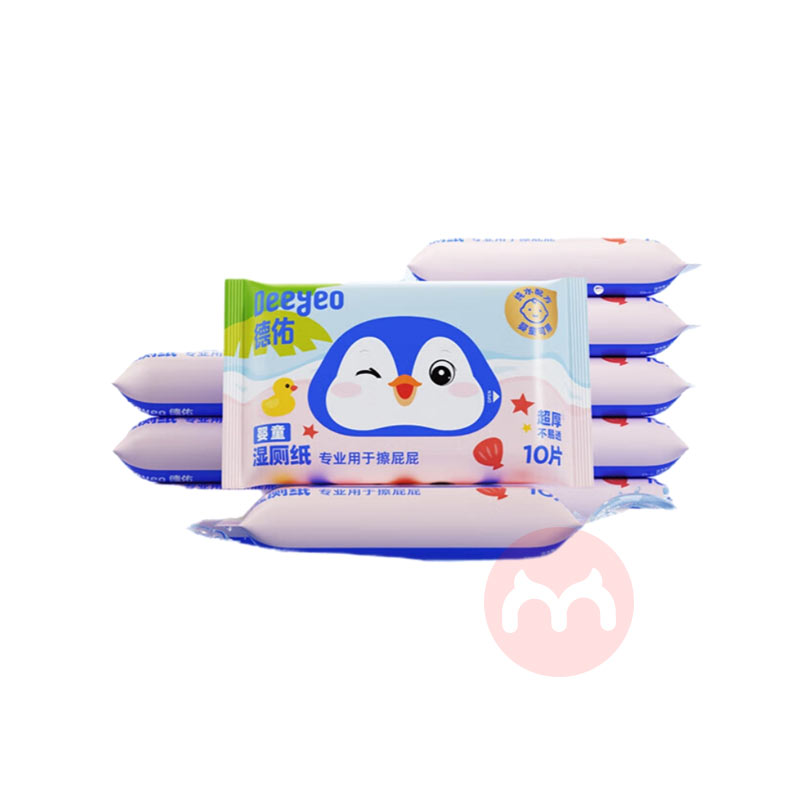 Deeyeo ����Ӥͯʪ��ֽ 10Ƭ*20��