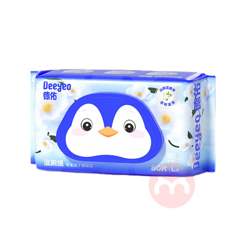 Deeyeo ����ɽ�軨ʪ��ֽ 80Ƭ*3��