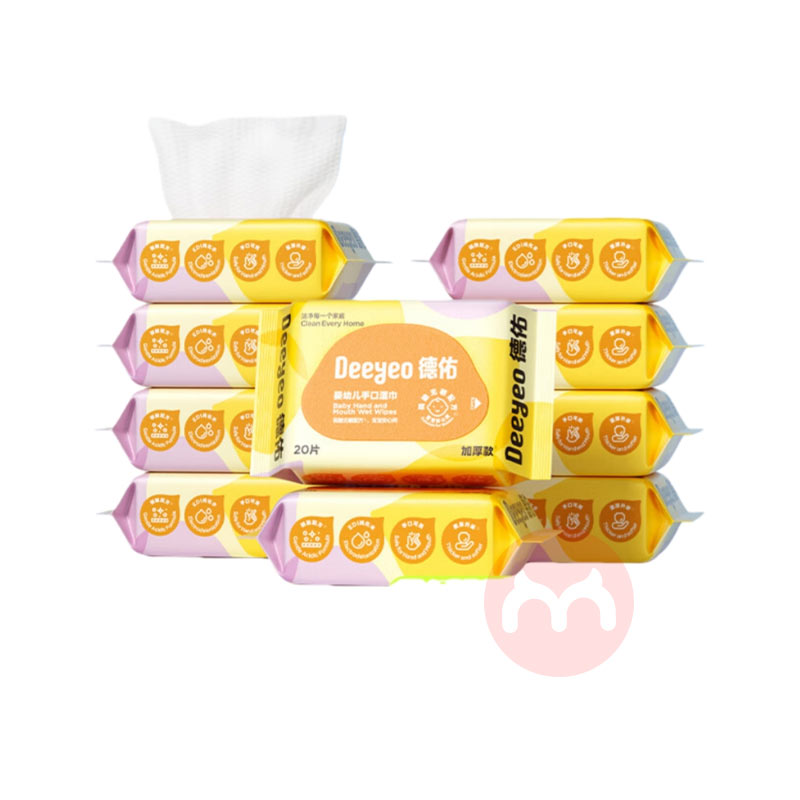 Deeyeo ����Ӥ�׶��ֿ�ʪ�� 20Ƭ*16��