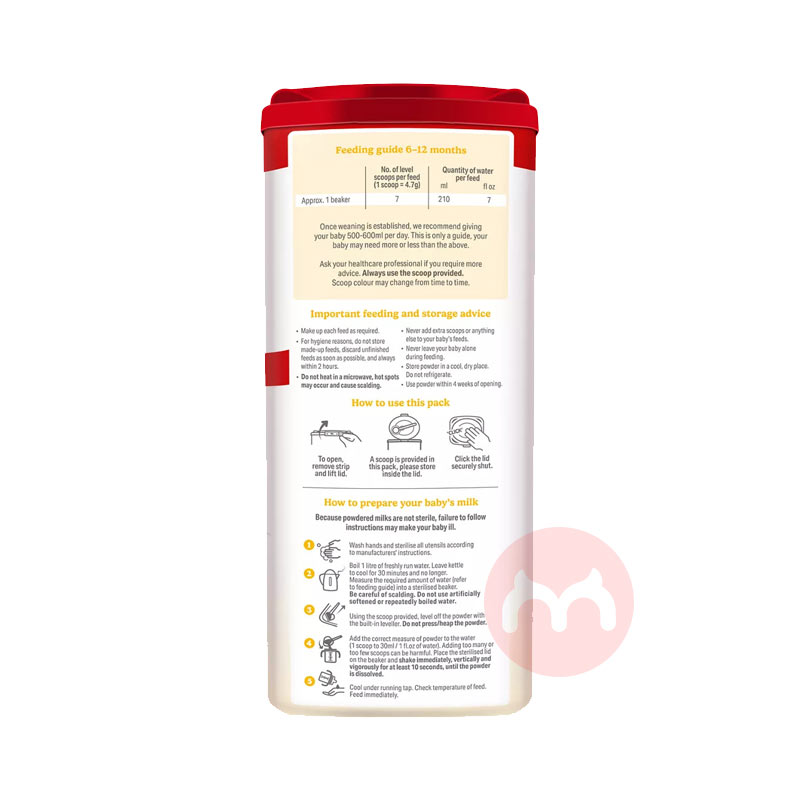 Cow&Gate ӢţӤ׶̷2 6 800g Ӣԭ