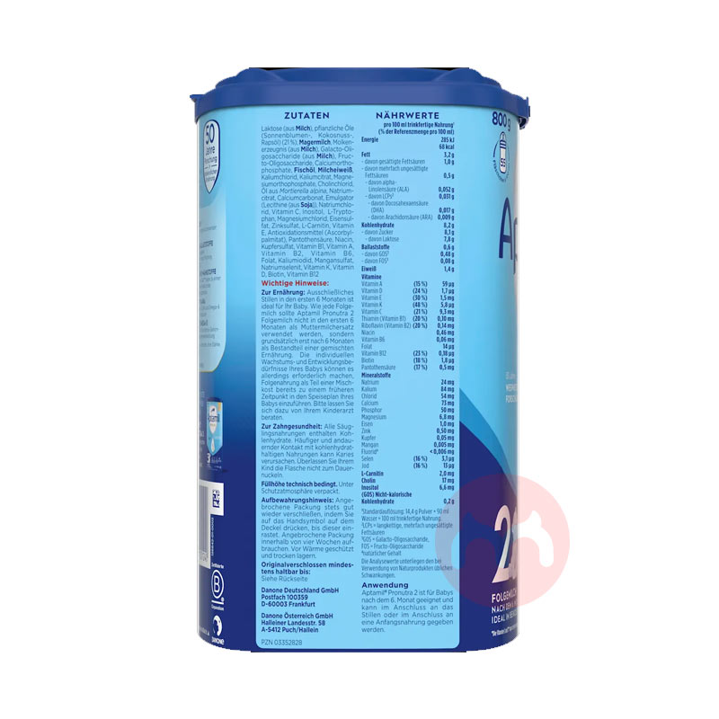 Aptamil ¹Ӥ׶̷2 6 800g ¹ԭ