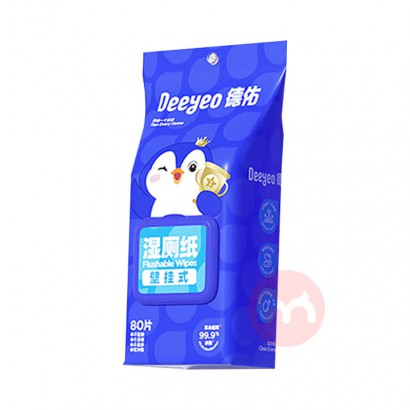 Deeyeo ���ӱڹ�ʽʪ��ֽ 80��*3��