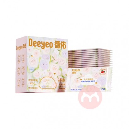 Deeyeo ����Ů��������ʪ��ֽ 2Ƭ*25��