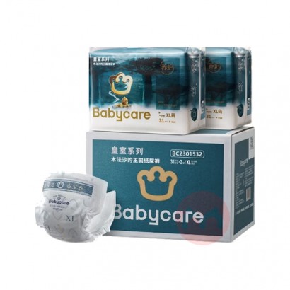 Babycare ����ľ��ɳ������Ӥ��ֽ���XL�� 62Ƭ 12-17...