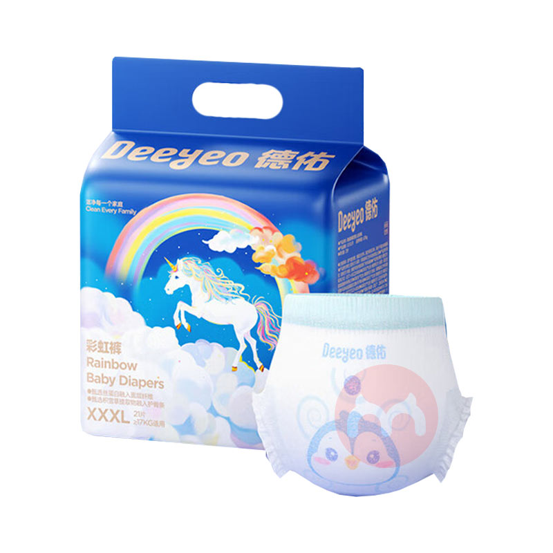 Deeyeo ���Ӷ�����Ӥ�������� 3XL�� 21Ƭ*2�� 17kg����