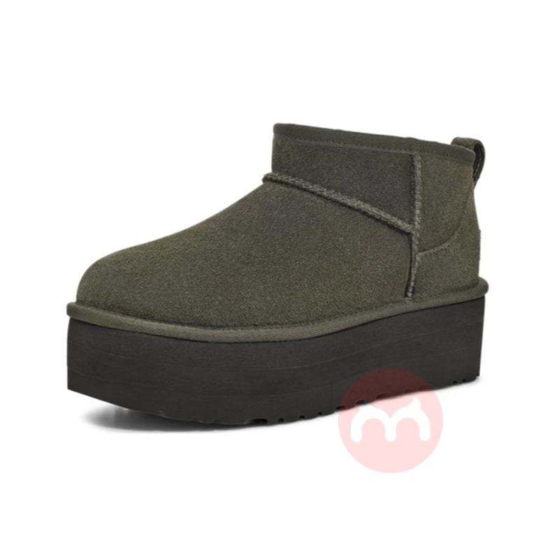 UGG �ﶬ��Ůʿ��ɫ���ʱ�ж�Ͳѩ��ѥ