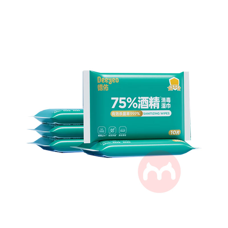 Deeyeo ���Ӿƾ�С��ʪ�� 10��*30��