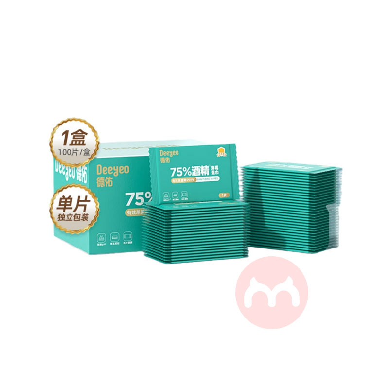 Deeyeo �����Ͽ�75%�ƾ���Ƭʪ�� 100Ƭ