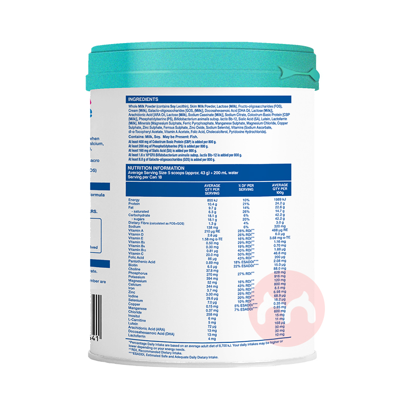 OZ FARM ���ް���KidsCarePlus��ͯ�ɳ��̷� 3������ 800g ���Ȿ��ԭ��