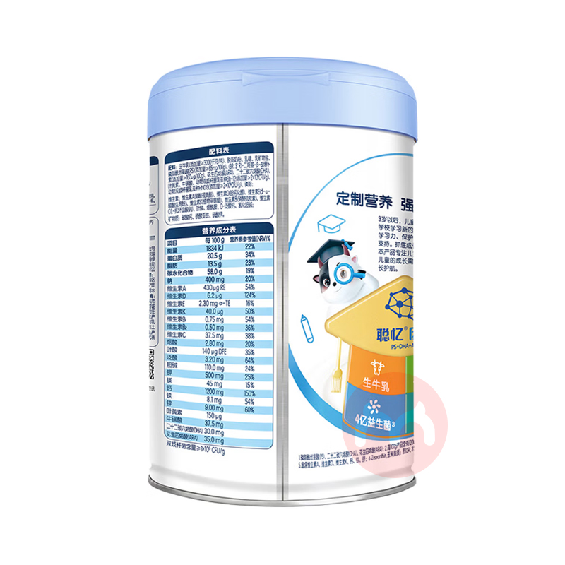 ����QQ�Ǵ����ͯ�ɳ��䷽�̷�4�� 800g 3������