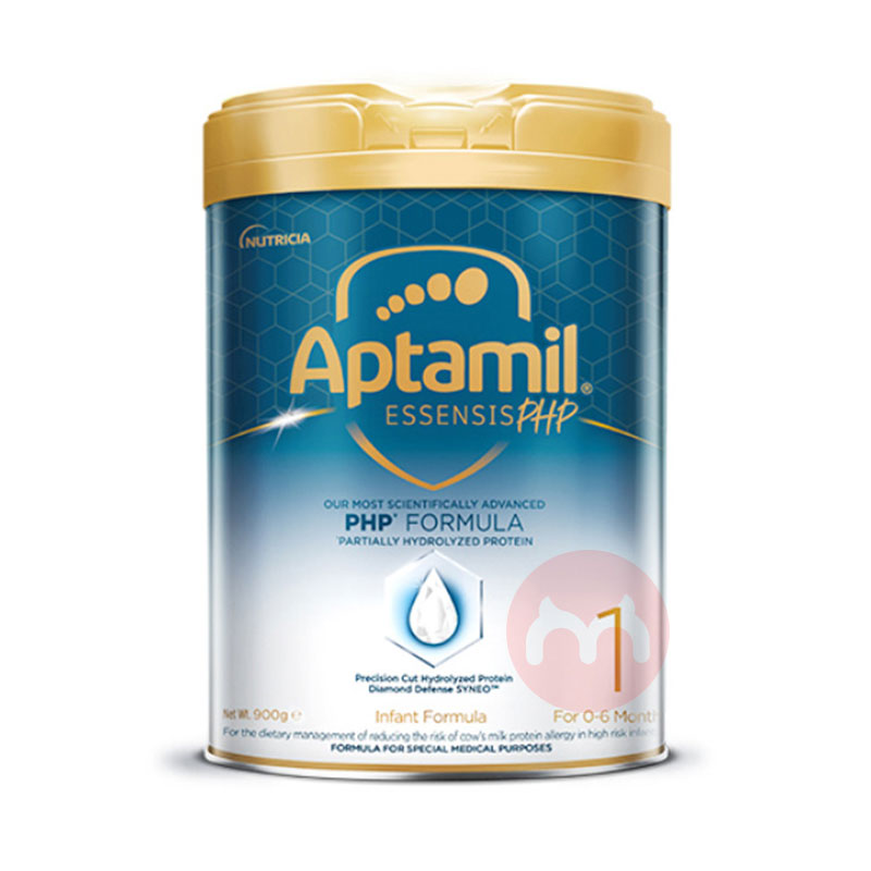 ����ʱ���֡�Aptamil ������ESSENSIS�����漣�׹��ʶ�ˮ�⵰��������Ӥ�׶��̷�1�� 900g 0-6����