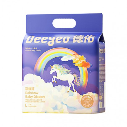 Deeyeo ���Ӷ�����Ӥ��ֽ��� L�� 27Ƭ 9-14kg