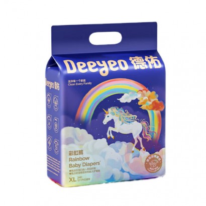 Deeyeo ���Ӷ�����Ӥ��ֽ��� XL�� 24Ƭ*2�� 12-17k...