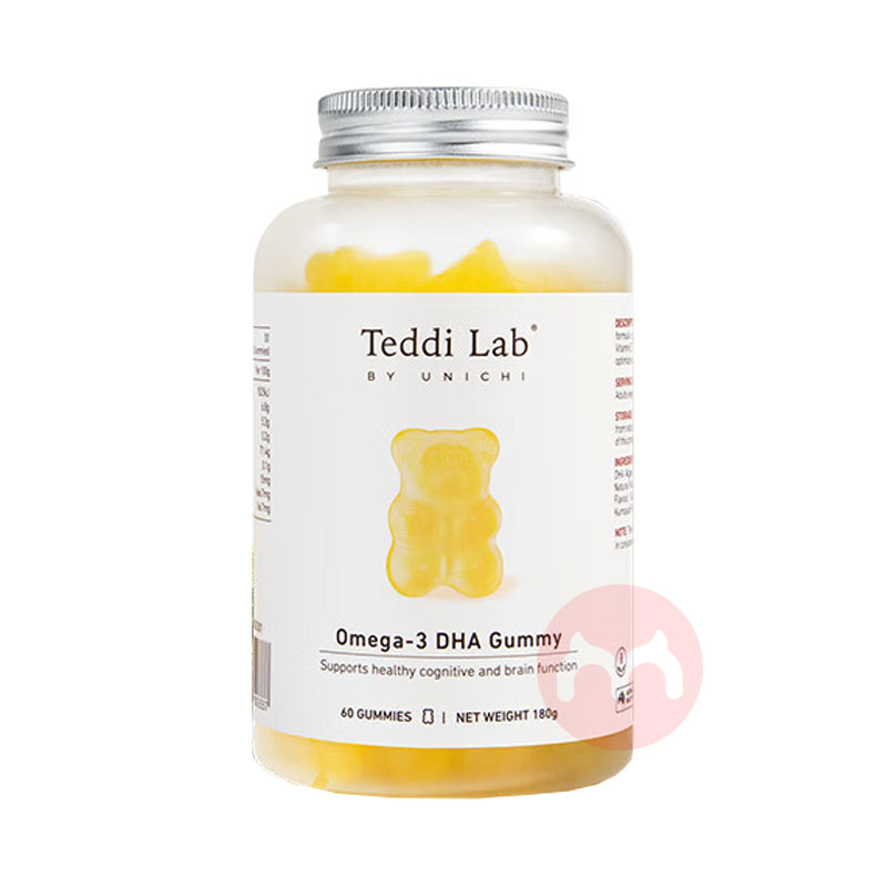 Unichi ����Unichi��ͯ����DHA�ߴ���omega-3С������ 60�� ���Ȿ��ԭ��