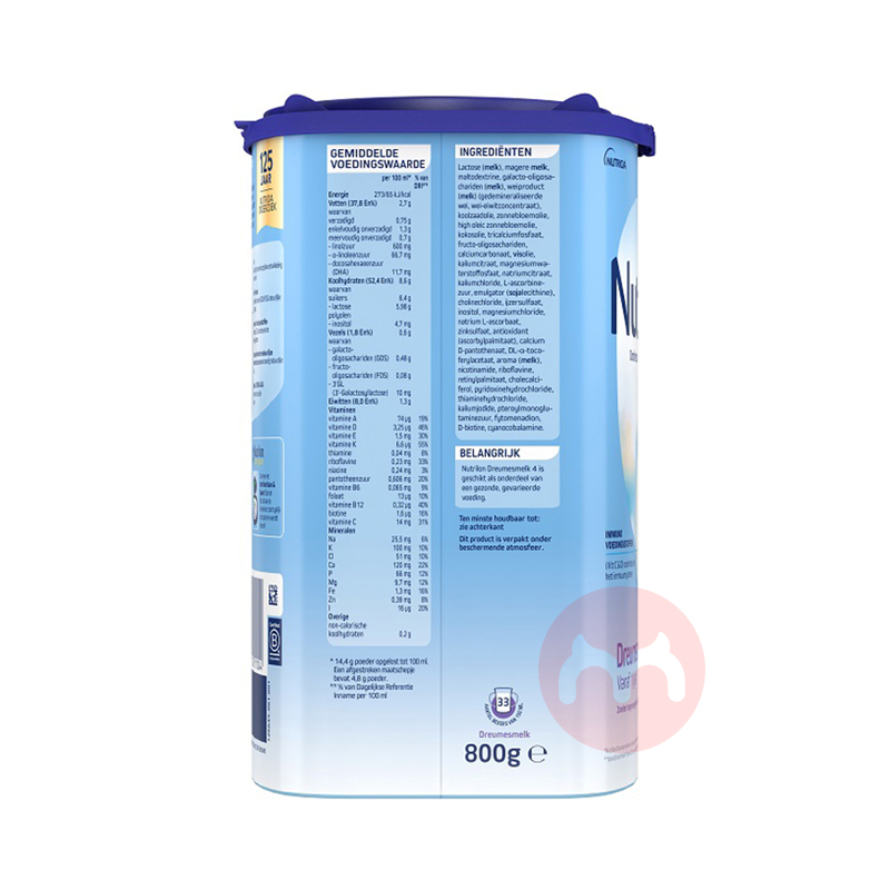 ����΢ĥ��Nutrilon ����ţ��Ӥ�׶��̷�4�� 1������ 800g ��������ԭ��