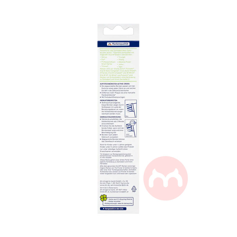 Dontodent �¹����е��ص綯��ˢ�滻ˢͷ 4֧װ ���Ȿ��ԭ��