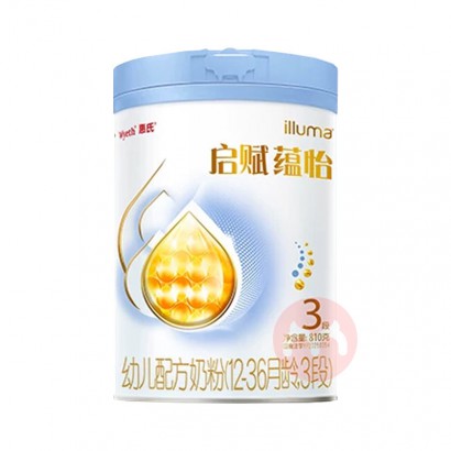 Wyeth ����������������7��HMOӤ�׶��̷�3�� 810g 12-36����