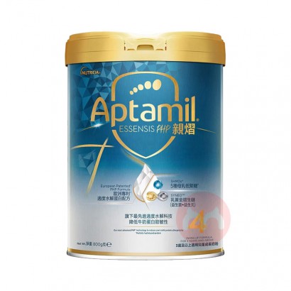 Aptamil ������ESSENSIS�����漣�׹��ʶ�ˮ����������ͯ�̷�4�� 800g 3������