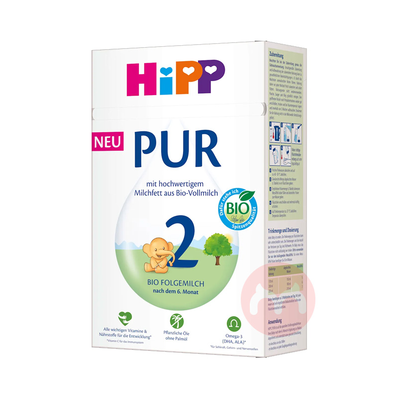 HiPP �¹�ϲ���л�Ӥ�׶��̷�2�� 6�������� 500g �¹�����ԭ��