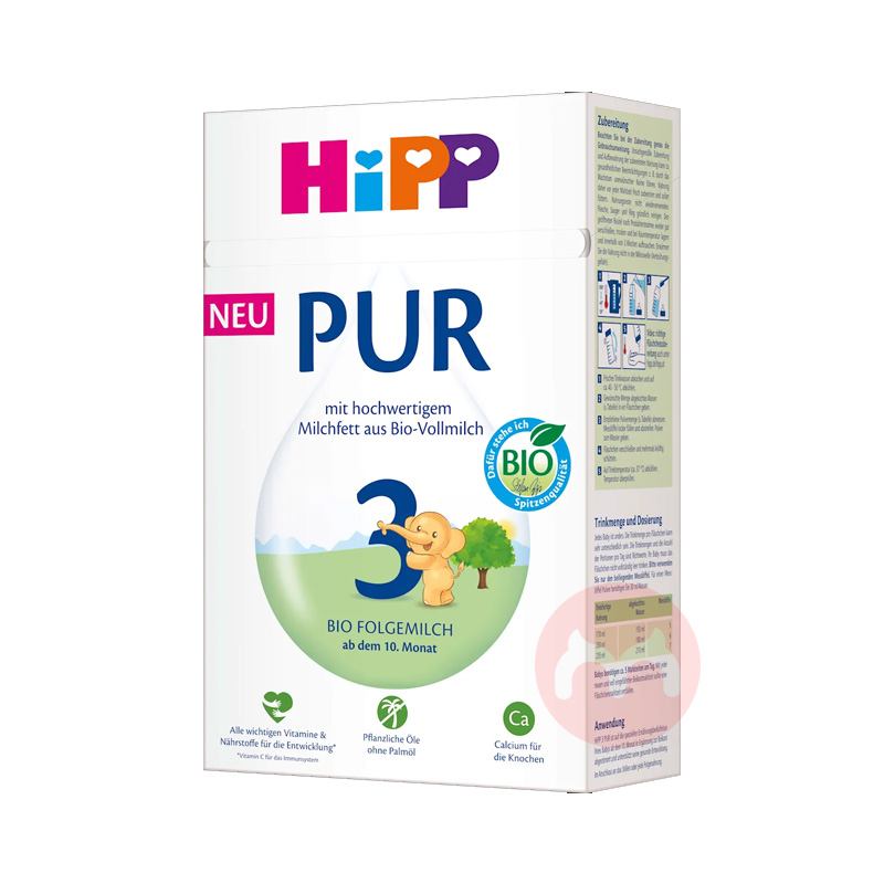 HiPP �¹�ϲ���л�Ӥ�׶��̷�3�� 10�������� 500g �¹�����ԭ��